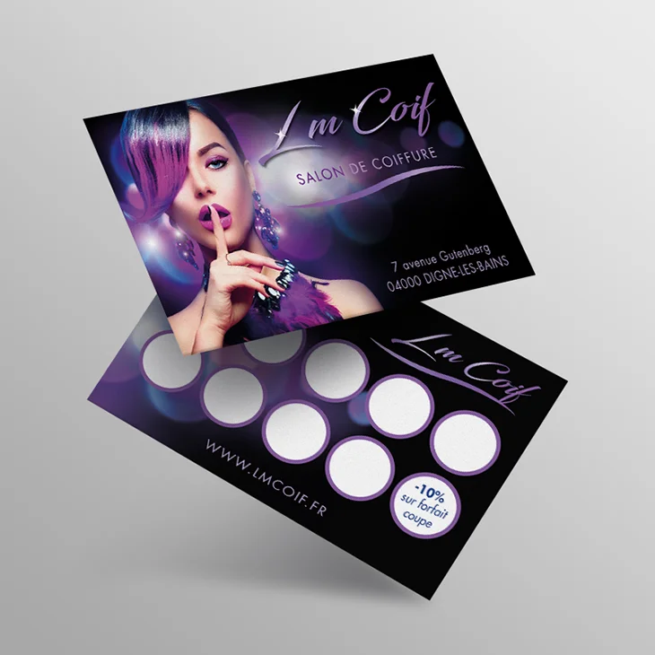 miniature-lm-coif Cartes de visite du salon de coiffure LM coif à Digne-les-Bains par Dorian Graphique
